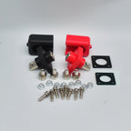 2pcs All Copper Lithium Battery Terminal Battery Connector Energy Storage Terminal High Current Copper Terminals