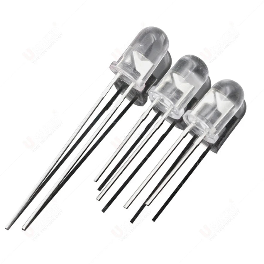 5mm 10mil IR LED Emitting Diodes 850nm 30/45/60/90 Degree Transmitter Emitter Infrared Phototransistor Photodiode Invisible DIP