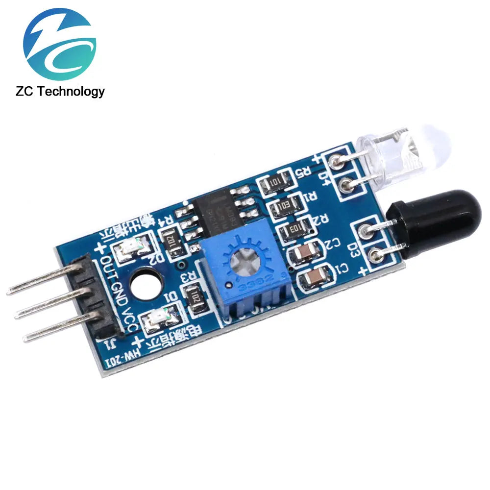 1/5/10PCS IR Infrared Obstacle Avoidance Sensor Module for arduino Smart Car Robot 3-Pin Reflective Photoelectric