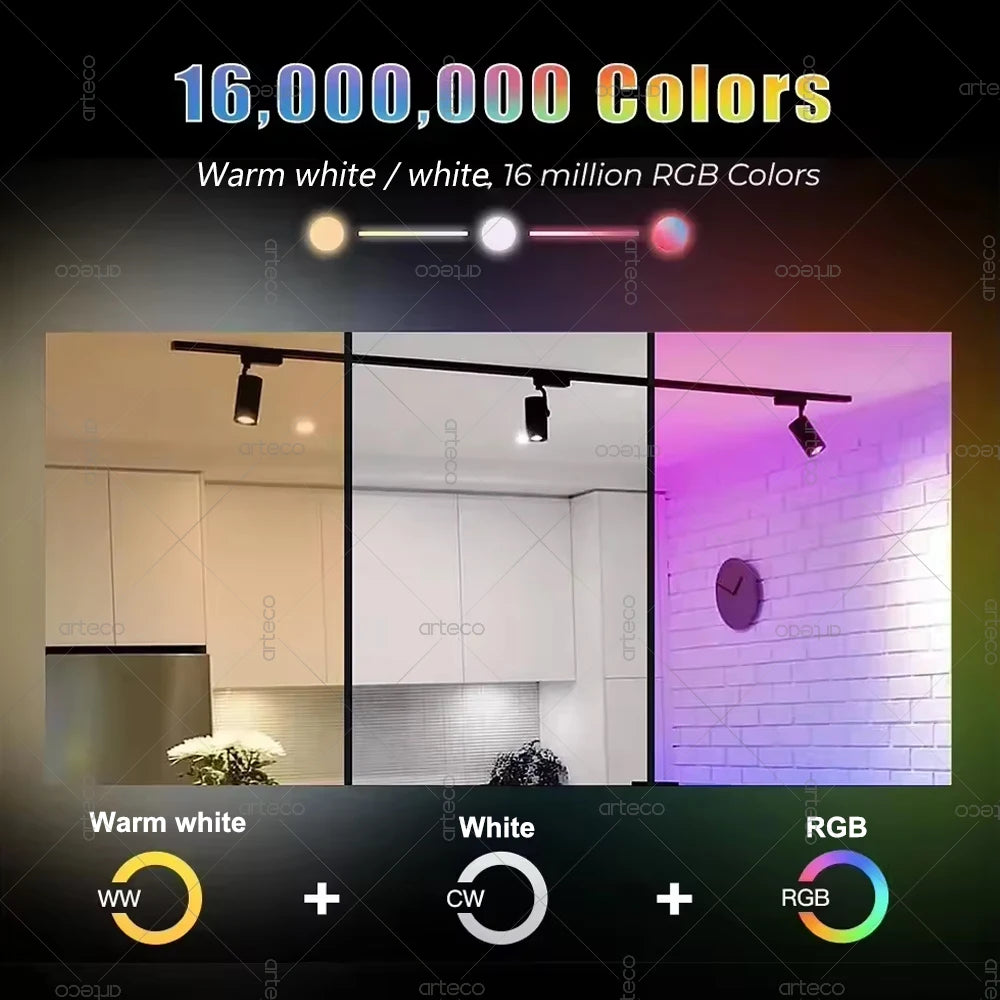Tuya GU10 Smart LED Bulb WiFi Zigbee Bluetooth RGB 2700-6500K Dimmable Spotlight Lamps Smart Life APP Alexa Google Home Control