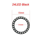 WS2812B Addressable Led Pixel Ring 8/16/24/35/45/60Leds WS2812 5050 RGB Led Diode Ring Color IC Built-in LED