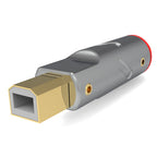 Monosaudio A51/B51HI-END USB2.0 USB Plug Connector Type A B HiFi DIY DAC USB Cable 24K Gold Plated Bronze