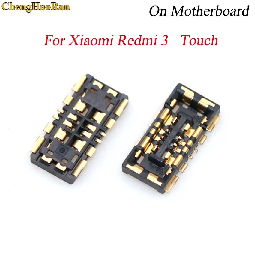 2pcs Touch & LCD Display Screen FPC Connector For Xiaomi Mi 4 Mi4 Mi2 Mi3 Max Note Redmi Note Logic On Motherboard Mainboard