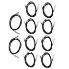 10Pcs Thermistor Sensor NTC Temp Temperature Probe 5x25mm Cylindrical Head for Measuring10K B3950