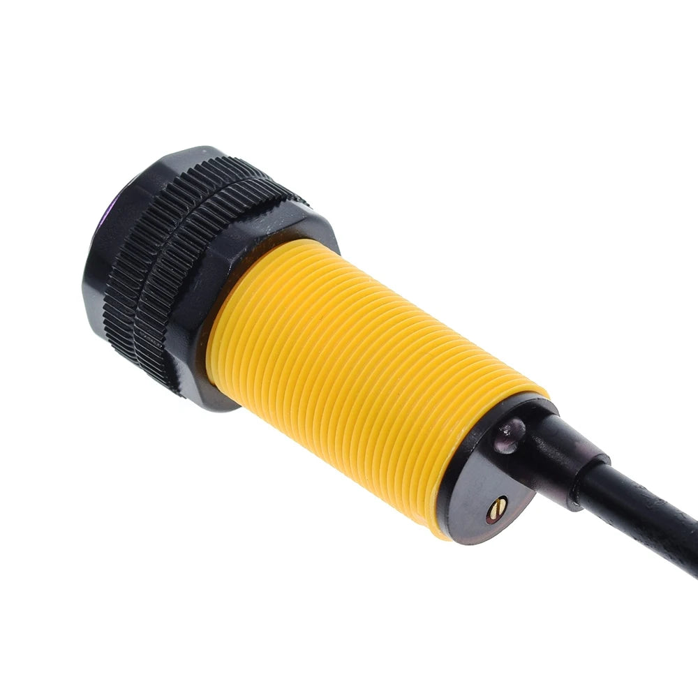 Smart Car Robot E18-D80NK Infrared Obstacle Avoidance Photoelectric Sensor Proximity Switch 3-80cm Detection Range Adjustable