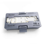 QIANLI ISocket Motherboard Middle Layer Test Stand for IPhone 16E X-16 Logic Board Function Diagnostic Double-deck Repair Tools