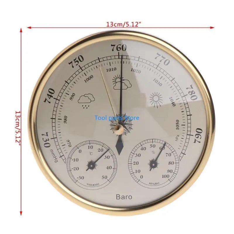 Three in Multifunctional Temperature Humidity Pressure Barometer L8RA