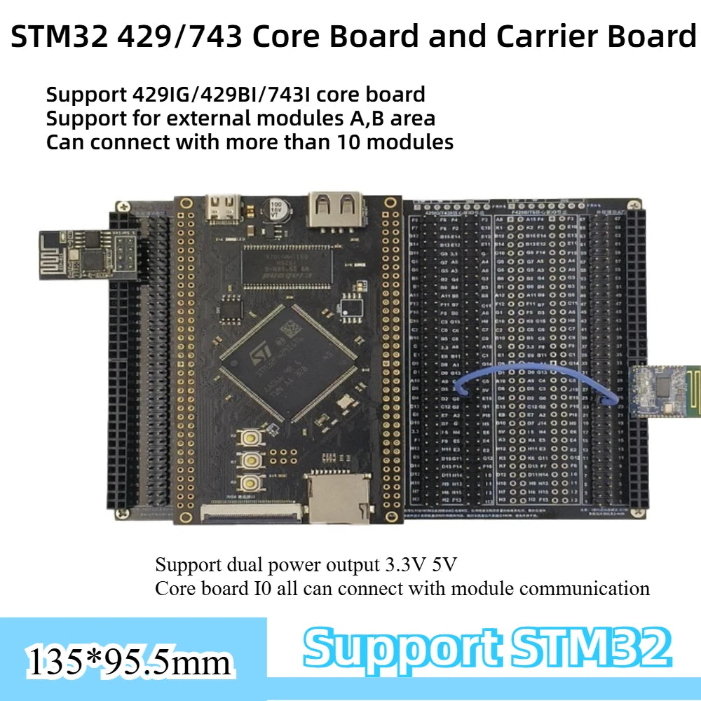 STM32F429 STM32F429BIT6 Core Board Minimum System Board GUI Development Board Microcontroller STM32