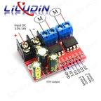 5A H Bridge Remote Control Dual DC Motor Drive Module 3V-14V Voltage Reverse PWM Speed Regulation L298N 5AD