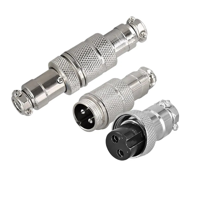 GX16 Docking Aviation Connector 2 3 4 5 6 7 8 9 10 Pin Male Female Plug Socket Inline Wire Panel Cable Connector Adapter Joint