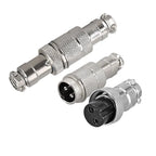 GX16 Docking Aviation Connector 2 3 4 5 6 7 8 9 10 Pin Male Female Plug Socket Inline Wire Panel Cable Connector Adapter Joint