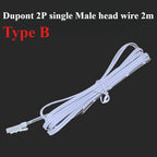 6 Ports 10 Ports Dupont Terminal Junction Box Hub Splitter Dupont 2/3P Male/Female Plug Cable Quick Line Connector For LED Strip