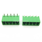 10pcs/lot KF2EDG 3.5mm / 3.81MM Pluggable Pcb Terminal Block Right Angle/ Straight Needle Pin Connector 2/3/4/5/6/7/8/10p