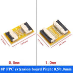 1Pcs FPC FFC Flexible Flat Cable Extension Board/Terminal Board Adapter 1.0mm Spacing 4 5 6 8 10 12 14 15 16 22~60 Pin Connector