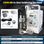 Semi-automatic Soldering Machine Foot Pedal Stable 110V/220V Soldering Station Spot Welder for USB/Aviation Plugs & Motor Wiring
