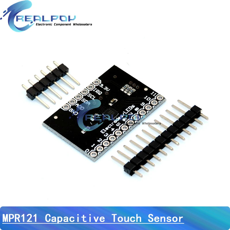 1PCS/5PCS MPR121 Breakout V12 Capacitive Touch Sensor Controller Module I2C keyboard Development Board For Arduino
