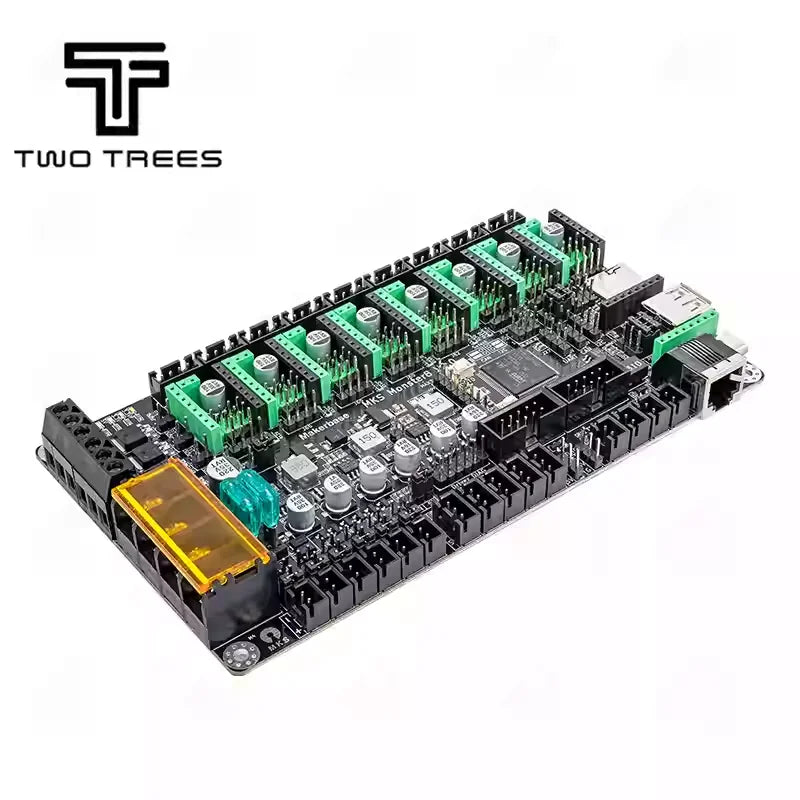 3D Printed Accessories Makerbase MKS Monster8 V2 32Bit Control Board 3D Printer Parts TMC2209 A4988 for Voron VS Spider Octopus