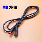 1pcs M6 M8 Waterproof Wire Aviation Plug Connector 2 3 4 5 6 Pin Core Male to Female Electric Butt Adapter Cable Extension Cord