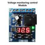 DC12V Voltage Detection Module Relay Switch Charging Discharge Monitoring Protection Power Supply Accessories