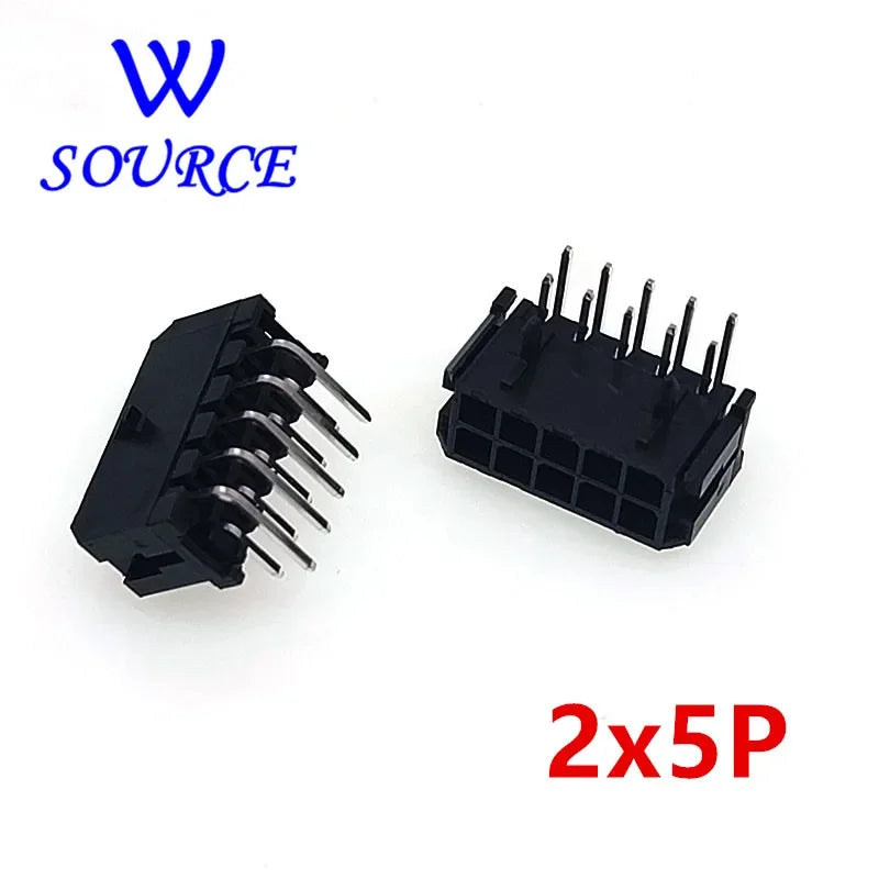 Molex 3.0mm Plug-in Needle Holder Bent Needle Connector Looper 2*1/2/3/4/5/6/7/8/9/10/11/12P MX3.0mm Double Row Curved Connector