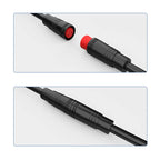 1pair male+female E-bike Line  M8 Signal Speed Sensor Extension Cable 2 3 4 5 6 Pin Electric Bicycle IP65 Waterproof Joint