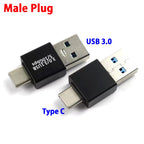 1pcs USB 3.1 To USB 3.0 OTG Charger Adapter Connector Type-C to USB Male To Type-c Adapt Converter for PC MacBook Car USB ipad