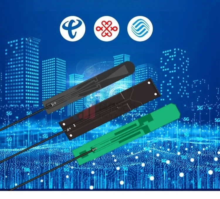 2Pcs/Lot 5G Full Frequency 4G/NB-IoT Module with Built-in PCB/FPC IoT Omnidirectional High Gain Signal Enhancement Antenna