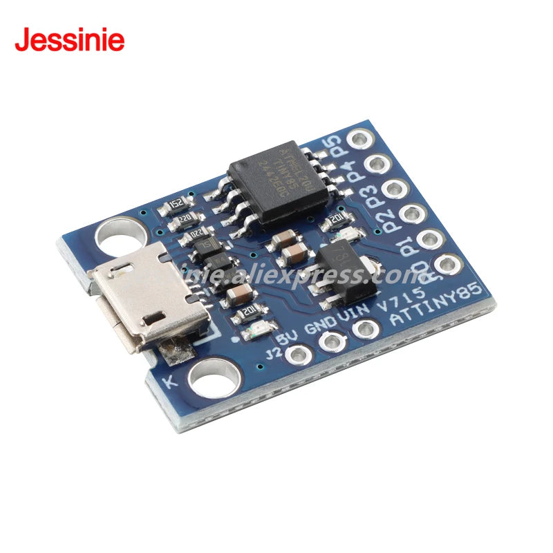 10pcs/1pc ATTINY85 Micro Type-C Development Board 8-bit AVR Microcontroller Module Digispark Kicksta Expansion Board for Arduino