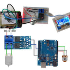 15A 400W MOSFET Trigger Switch Drive Module PWM Regulator Control Panel DC 5V-36V Electronic Switch Control Board for arduino