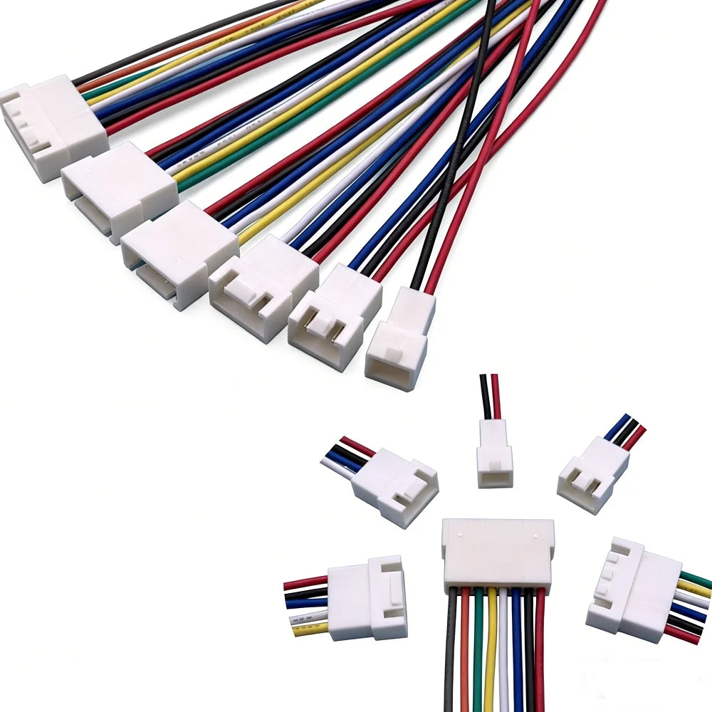 5/10pairs XHB2.54mm TJC3B Male Female wt Latch Air Docking 2P/3/4/5/6/7/8Pin Plug Socket 20cm 26AWG Wire Cable Connector