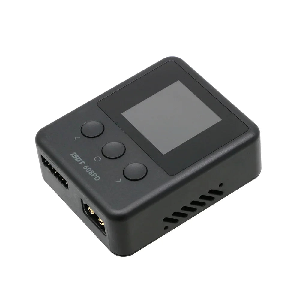 ISDT 608PD Lipo Balance Charger Discharger DC 240W/10A PD 140W/5A Smart Digital Charger  for RC Batteries LiFe/Lilon/LiPo/LiHV