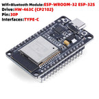 32S Expansion Board CP2102 NodeMCU-32S Lua 30pin/38Pin Module GPIO E32 WiFi Bluetooth Low Power Module