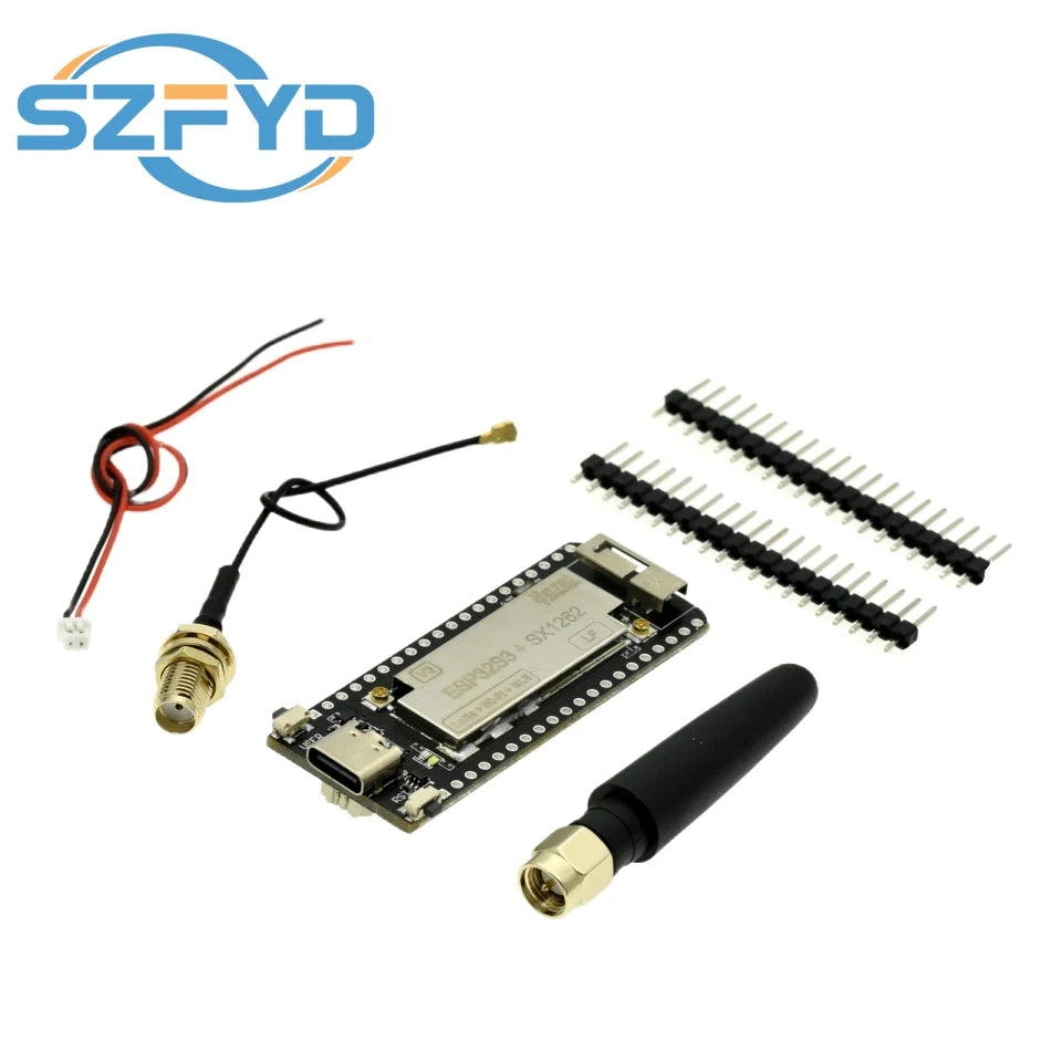 For ESP32 SX1262 LoRa WiFi BLE Module, LoRAWAN 433-470MHz 868-915MHz Wireless Stick Lite with Antenna for Arduino