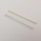 10Pair Single Row Pin Female Header Socket Pitch 2.54mm 40 Pins Connector 1x40P DIP Male Plug Header PCB Board Strip for Arduino