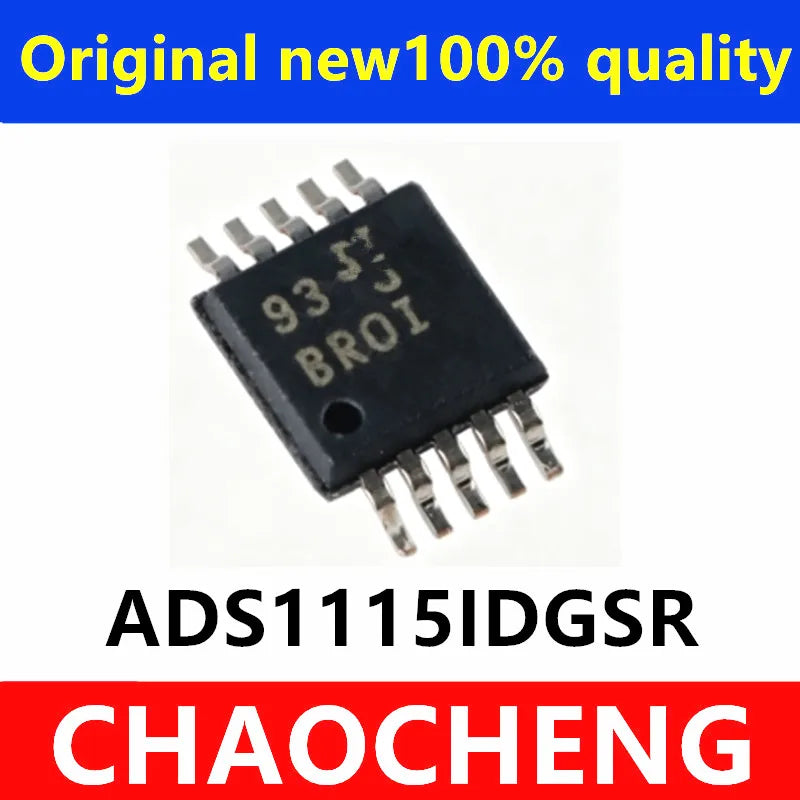(5-10piece)100% New ADS1115IDGS ADS1115IDGSR ADS1115 MSOP-10 Chipset