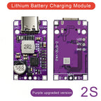 1-10PCS Type-C BMS with Balance Charging 15W Fast Charge Li-ion Battery Boost Module 2S 3S 8.4V 12.6V for DIY BMS PCB High