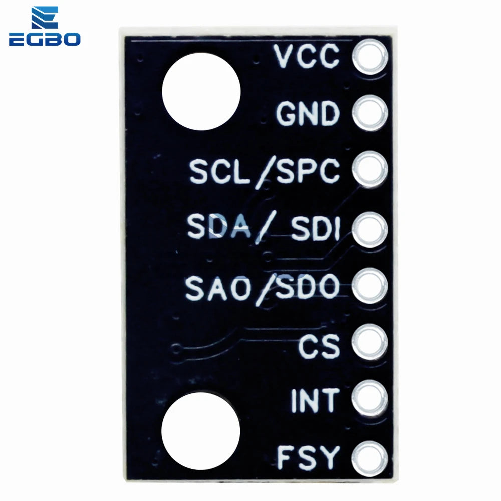 DC 3.3–5V ICM-20602 Sensor Module – High-Precision, Low-Noise Six-Axis Gyroscope and Accelerometer Module Compatible