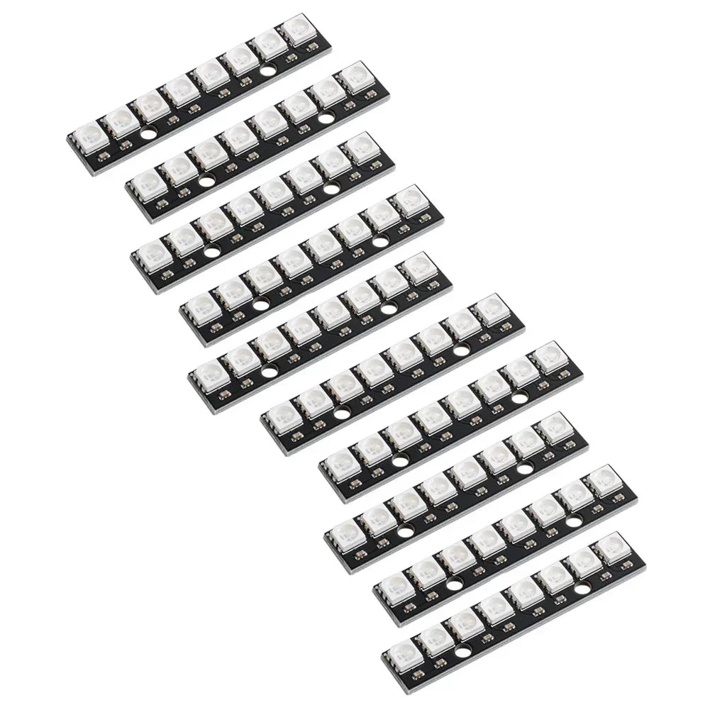 WS2812B 5050 RGB LED Ring 7 / 8 / 12 / 16 / 24 / 60 Bits Lamp Light with Integrated Drivers WS2812 for Arduino Raspberry Pi
