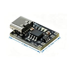 5-20pcs Super small lithium-ion battery charging board 1A 3.7V-4.2V charger module with Type-C interface and protection board
