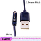 Smart Wristband Male Female Wire 2 3 4 5 Pole USB Type-C DC Charger Connector 2A DC Smart Watch Magnetic Pogo Pin Universal