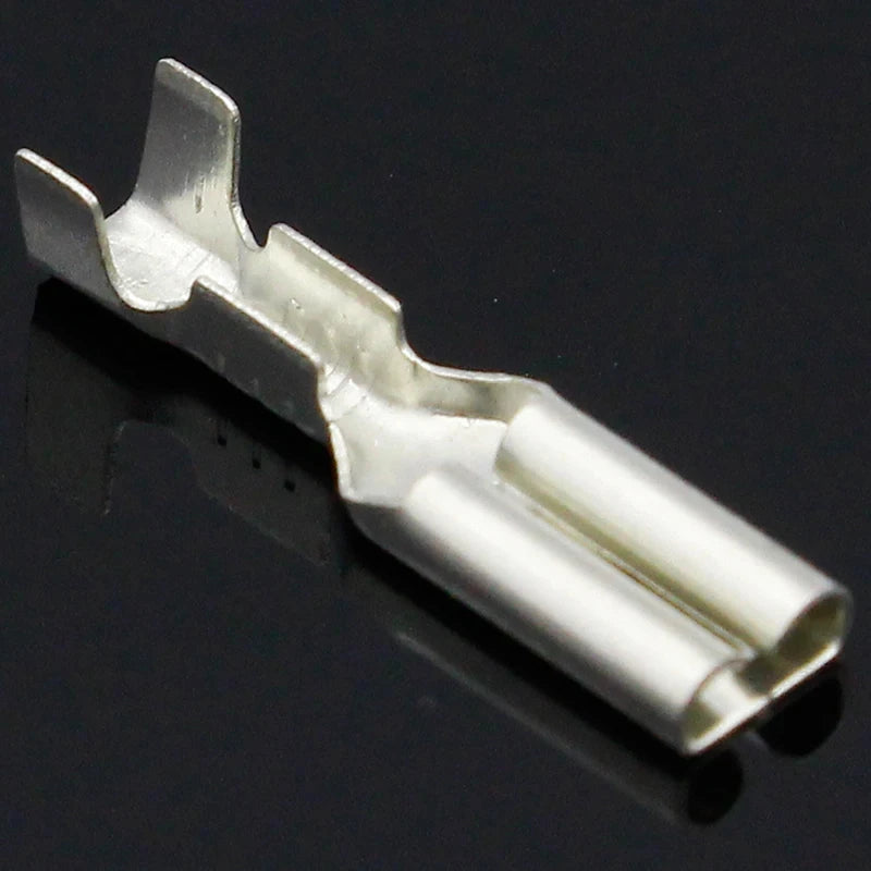 100pcs 2.8mm Crimp Terminal Female Spade Connector silvery