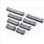 Dual Row Strip Screw Terminal Block TB1503-TB151 15A  Fixed Wiring Board Wire Connector for Electronic Components