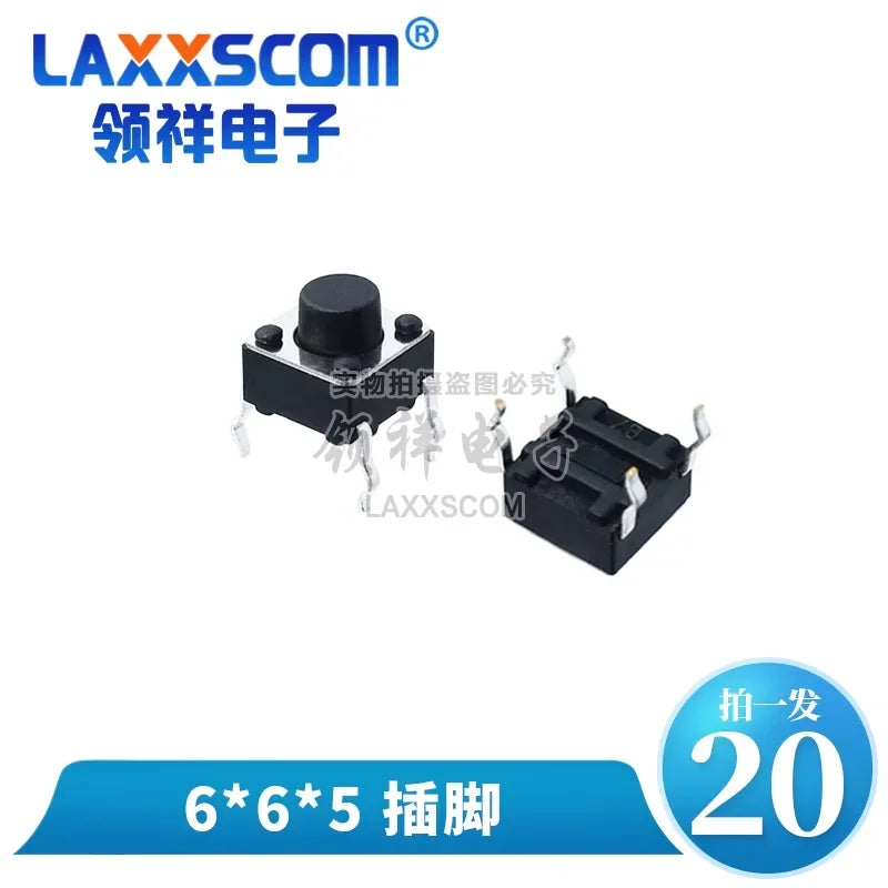 20PCS 3*6 3*4 4*4 SMD Tactile Tact Push Button Switch 2Pin 4Pin Touch Micro Switch 3x4x2.5 3x6x5 3x6x2.5 4x4x1.5 12x12x5 4*4*2.5