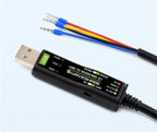 Industrial Grade USB to RS232/485 Serial Cable (C), 2m, Supports 3.3V/5V, Original FT232RNL Chip