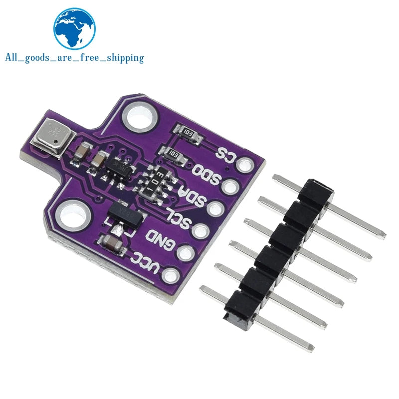TZT 1/3PCS CJMCU-680 BME680 Digital Temperature Humidity Pressure Sensors High Altitude Detection Module For Arduino