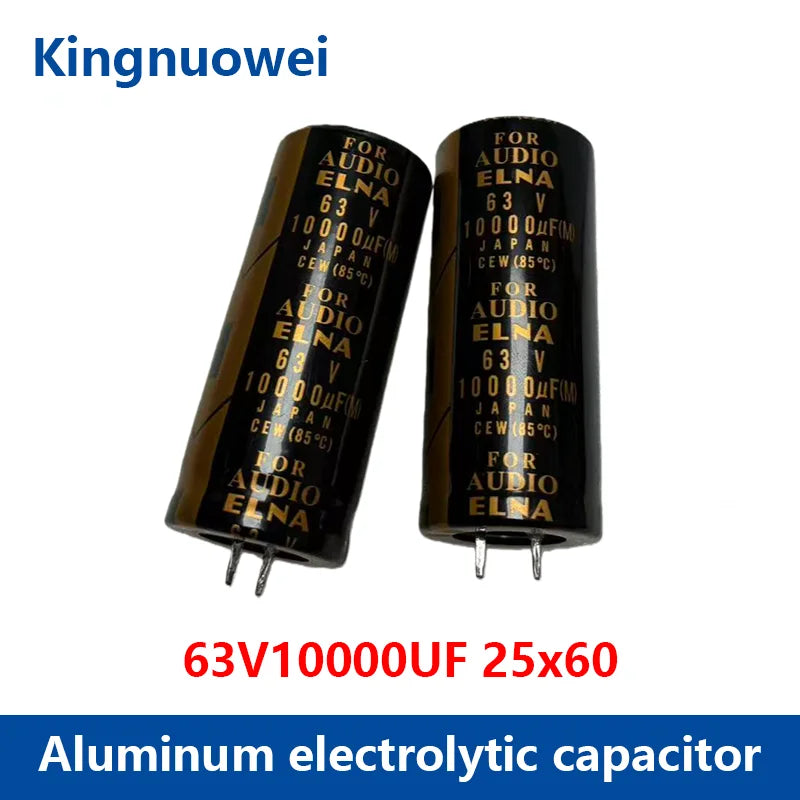 63V capacitor 10000UF 25*60 Audio power amplifier fever filter electrolytic capacitor 63v 10000UF