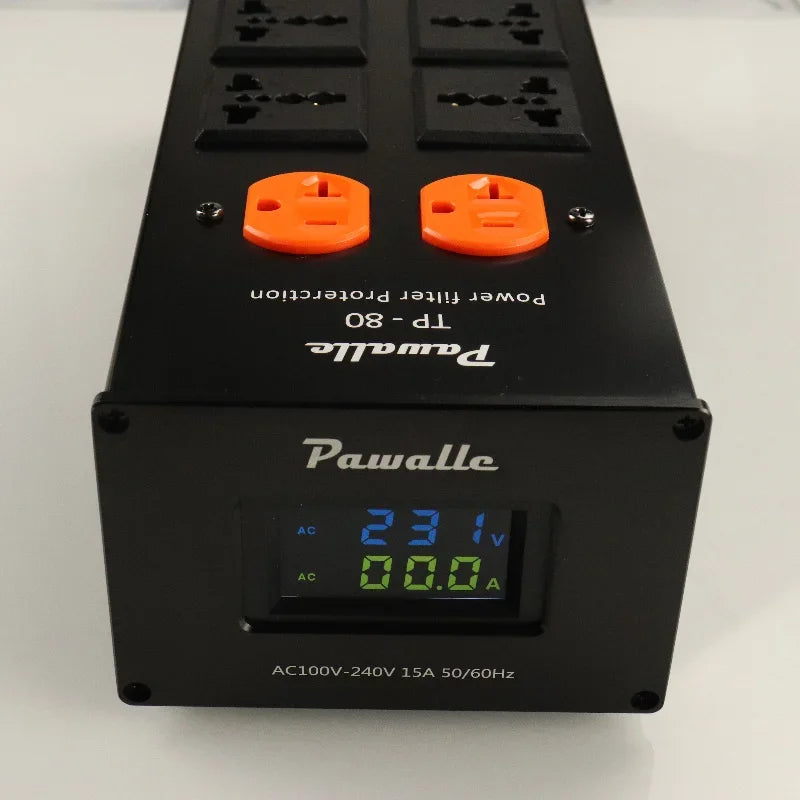 8-bit 2 American Standard 6 general type 15 Amp 100-240 Volt Rated Power Filter power Purifier Socket