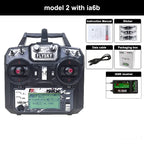 FLYSKY FS-i6X 10CH 2.4GHz RC Transmitter with iA6B iA10B Receiver for RC FPV Racing Drone
