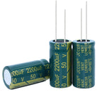5-50PCS JCCON 50V 1 2.2 4.7 10 22 47 220 330 470 680 1000 2200 3300 4700 6800 uF High frequency low ESR capacitor