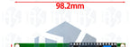 LCD2004A I2C 20x4 Blue Character LCD Module - HD44780 Driver with IIC Serial Interface for Arduino